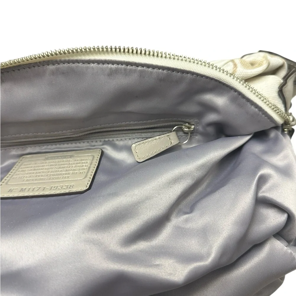 Coach Kristin Signature Dome Sequin Satchel Shoulder Bag #19338